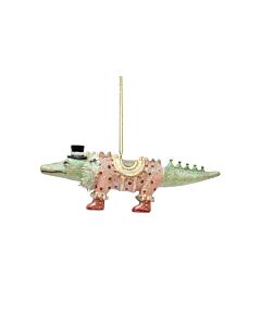Gisela Graham Fantasy Animals Resin Alligator